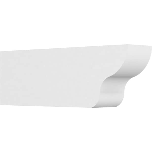 Ekena Millwork Standard Greensboro Architectural Grade PVC Rafter Tail, 5"W X 8"H X 24"L RFTP05X08X24GRN - main